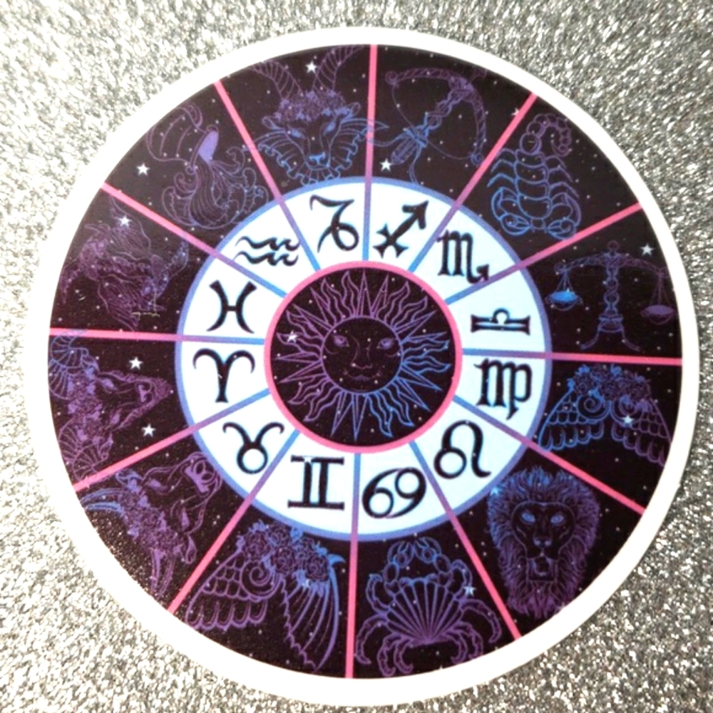 10/$10 ZODIAC waterproof Sticker